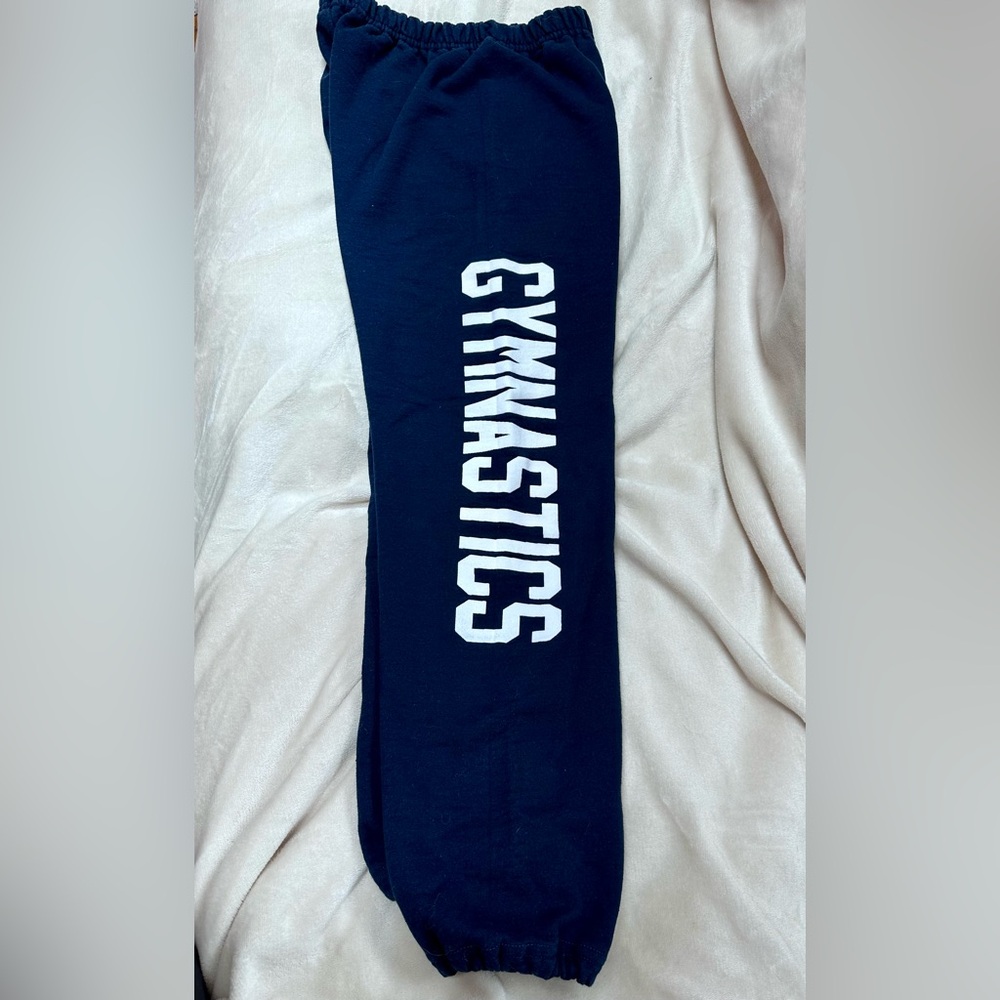 Navy Blue Gymnastics Sweatpants